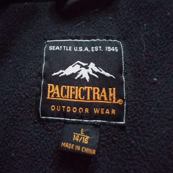 Boys Pacific Trail winter jacket blue and black Size 14/16 - Picture 4 of 14